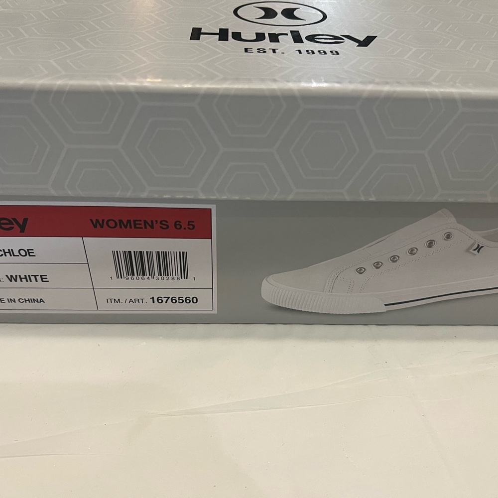 Hurley Women's Chloe Slip-On Sneakers - White